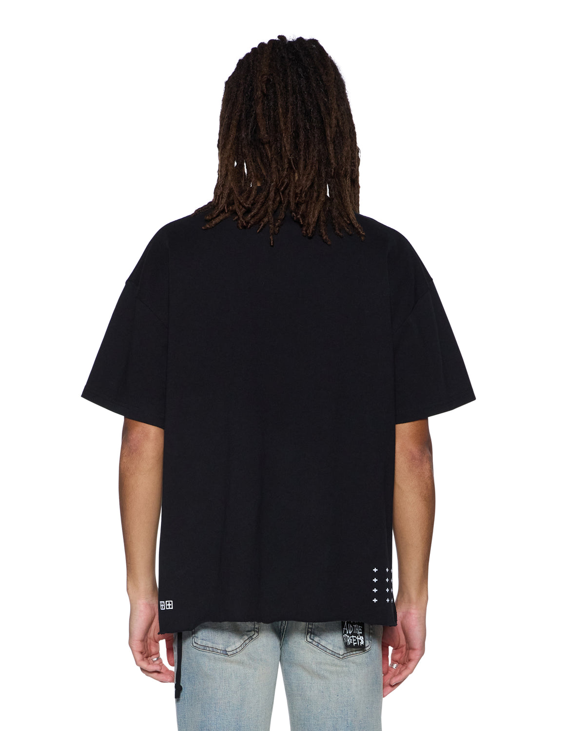 PLATED EKCESS SS TEE JET BLACK