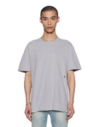 Mens 4x4 Biggie Ss Tee Krete/burgundy Oversized Tees - Grey