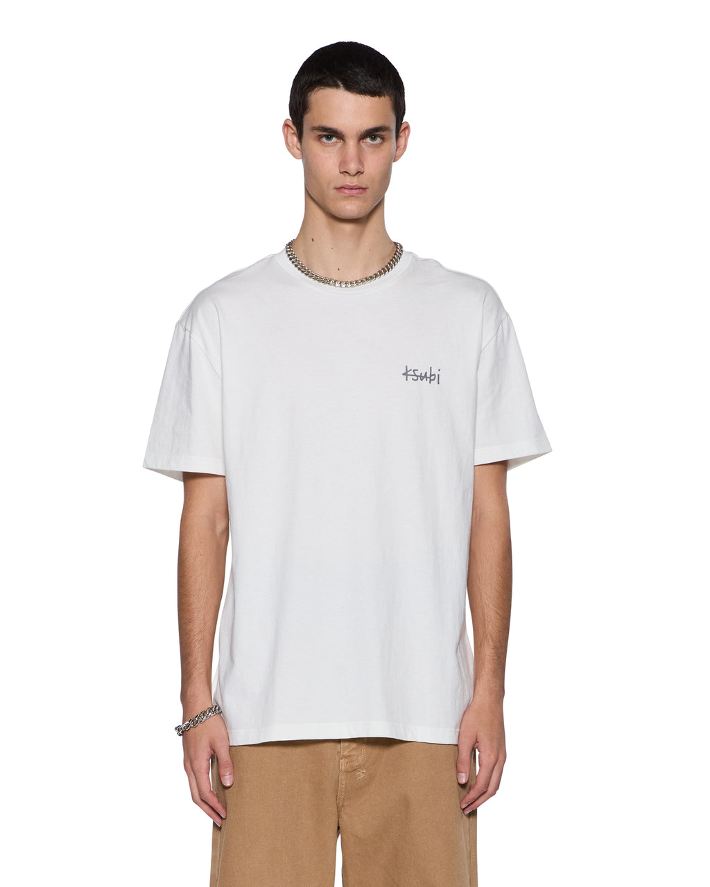 MENS ALL DAY BIGGIE SS TEE VINTAGE WHITE TEES