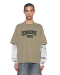ANIMALISTIK LAYERED EKCESS TEE MILITANT