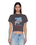 DANCE SHRUNKEN SS TEE CHARCOAL