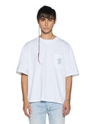 MENS EFFECT EKCESS POCKET SS TEE TRU WHITE TEES