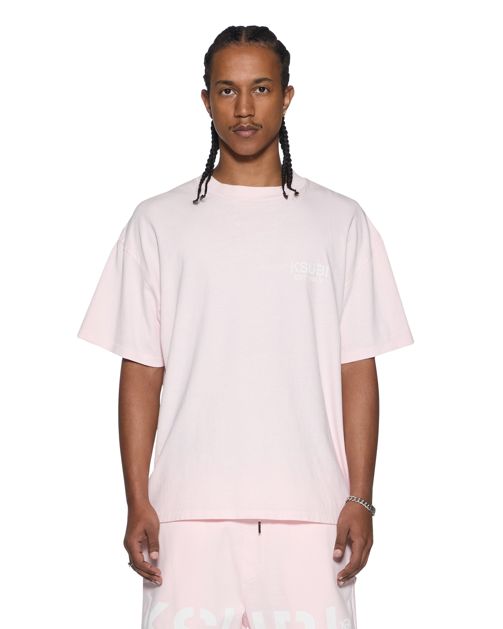 Mens Intruder Ekcess Ss Tee Quartz Fade Tees | Ksubi ++