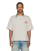 Mens Klasse Halen Ss Tee Smoke Baggy Tees - Grey
