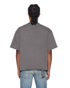 Mens Ksaint Ekcess Ss Tee Charcoal Baggy Tees - Grey