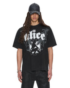 MENS KSUBI X ALICE HOLLYWOOD GRAPHIC TEE BLACK TEES