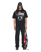 MENS KSUBI X ALICE HOLLYWOOD GRAPHIC TEE BLACK TEES