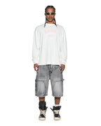 MENS LAYBEL EKCESS LS TEE TRU WHITE TEES
