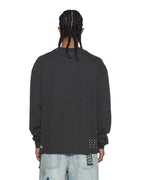 MENS LAYBEL EKCESS LS TEE WASHED BLACK TEES