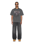 Mens Legend Ekcess Ss Tee Charcoal Oversized Tees - Grey