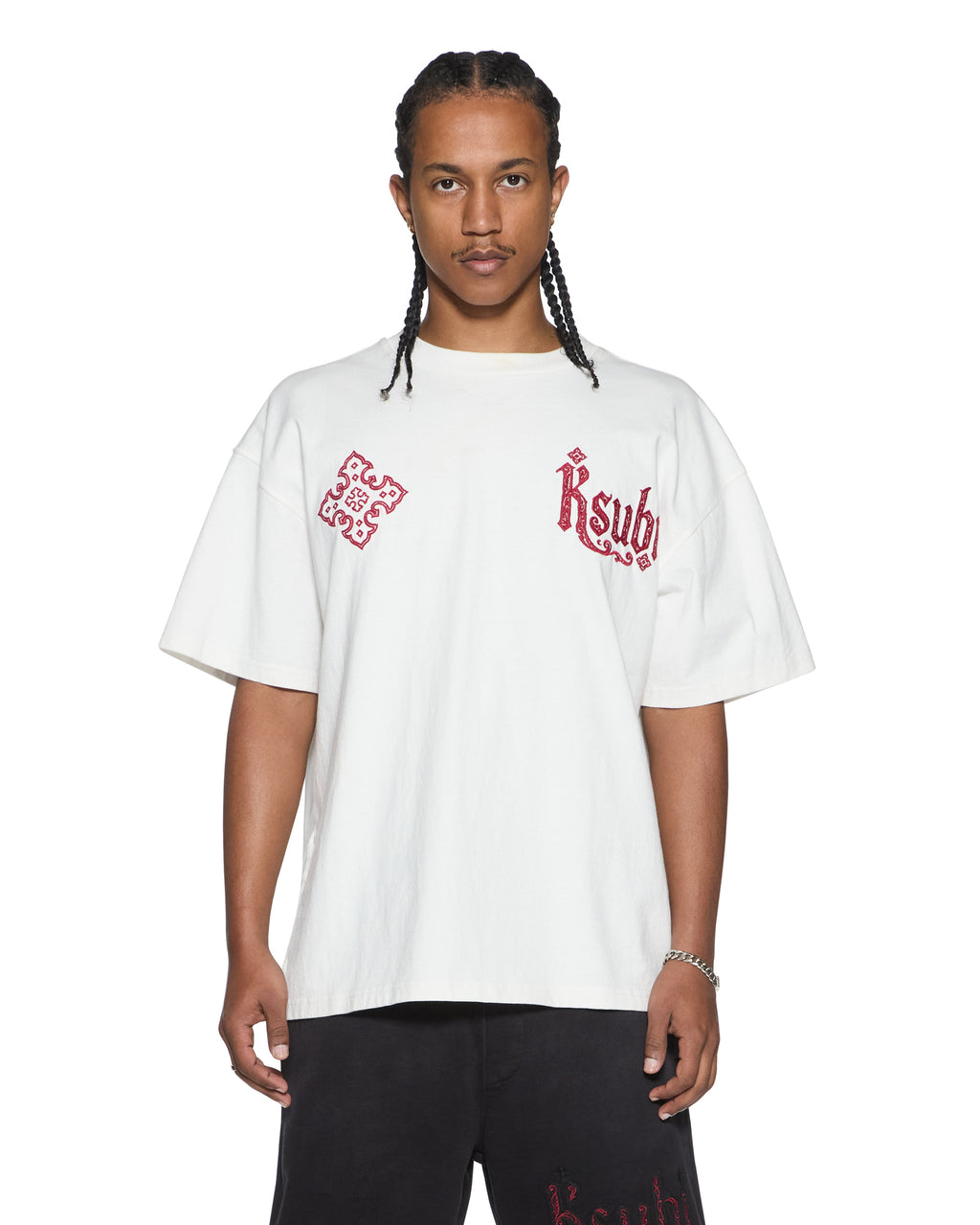 MENS PAISE EKCESS SS TEE TRU WHITE TEES