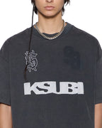 MENS RUGGED EKCESS SS TEE BLASTED BLACK TEES