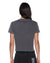 WOMENS  SHRUNKEN SS TEE CHARCOAL SLIM TEES