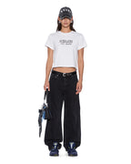 WOMENS SHRUNKEN SS TEE VINTAGE WHITE TEES