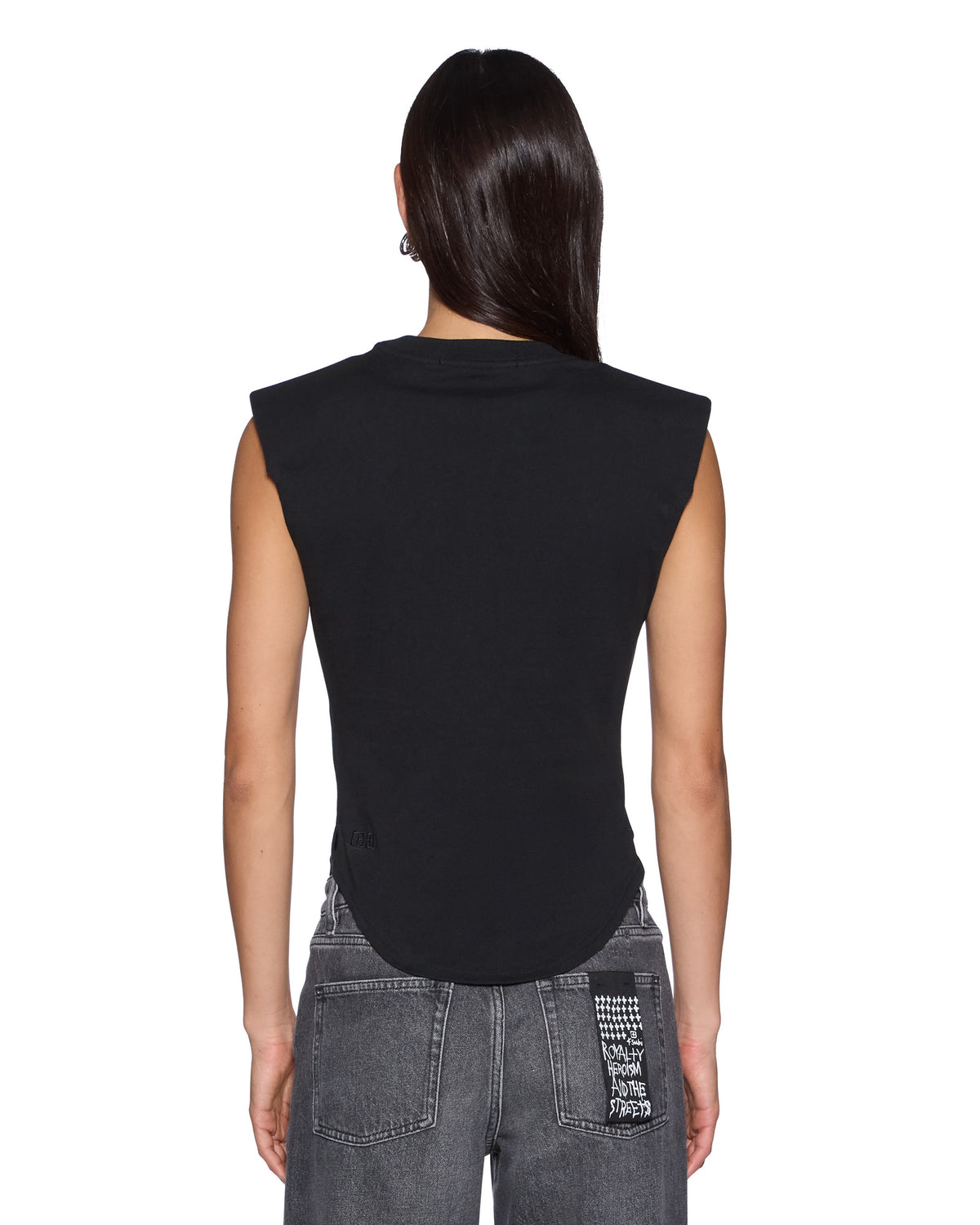 Womens Sott Capital Ss Tee Black Regular Tees - Black
