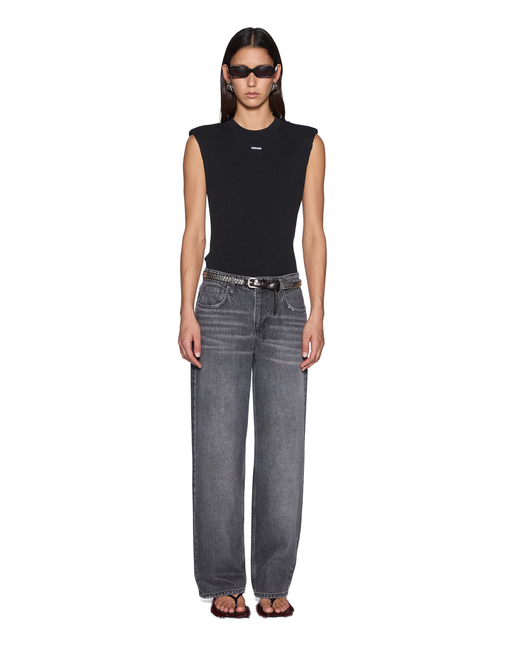 Womens Sott Capital Ss Tee Black Regular Tees - Black