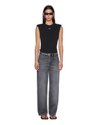 Womens Sott Capital Ss Tee Black Regular Tees - Black