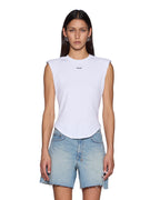 Womens Sott Capital Ss Tee White Regular Tees - White
