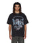 MENS  SPIRIT EKCESS SS TEE ACID BLACK OVERSIZED TEES