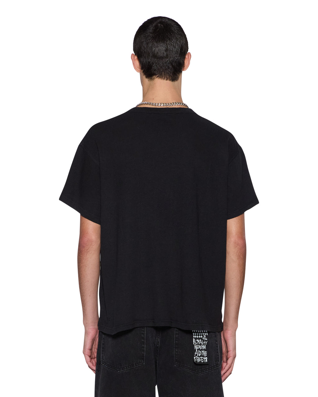 MENS STATE SLUB SID SS TEE BLACK TEES