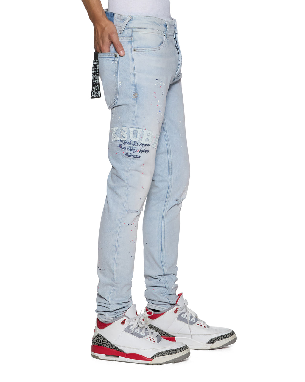 MENS VAN WINKLE KSTELLER GENESIS DENIM JEANS