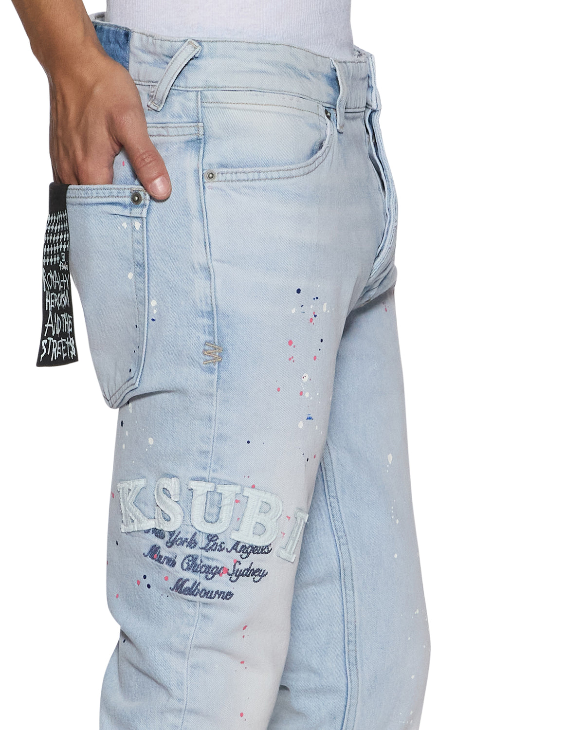 MENS VAN WINKLE KSTELLER GENESIS DENIM JEANS