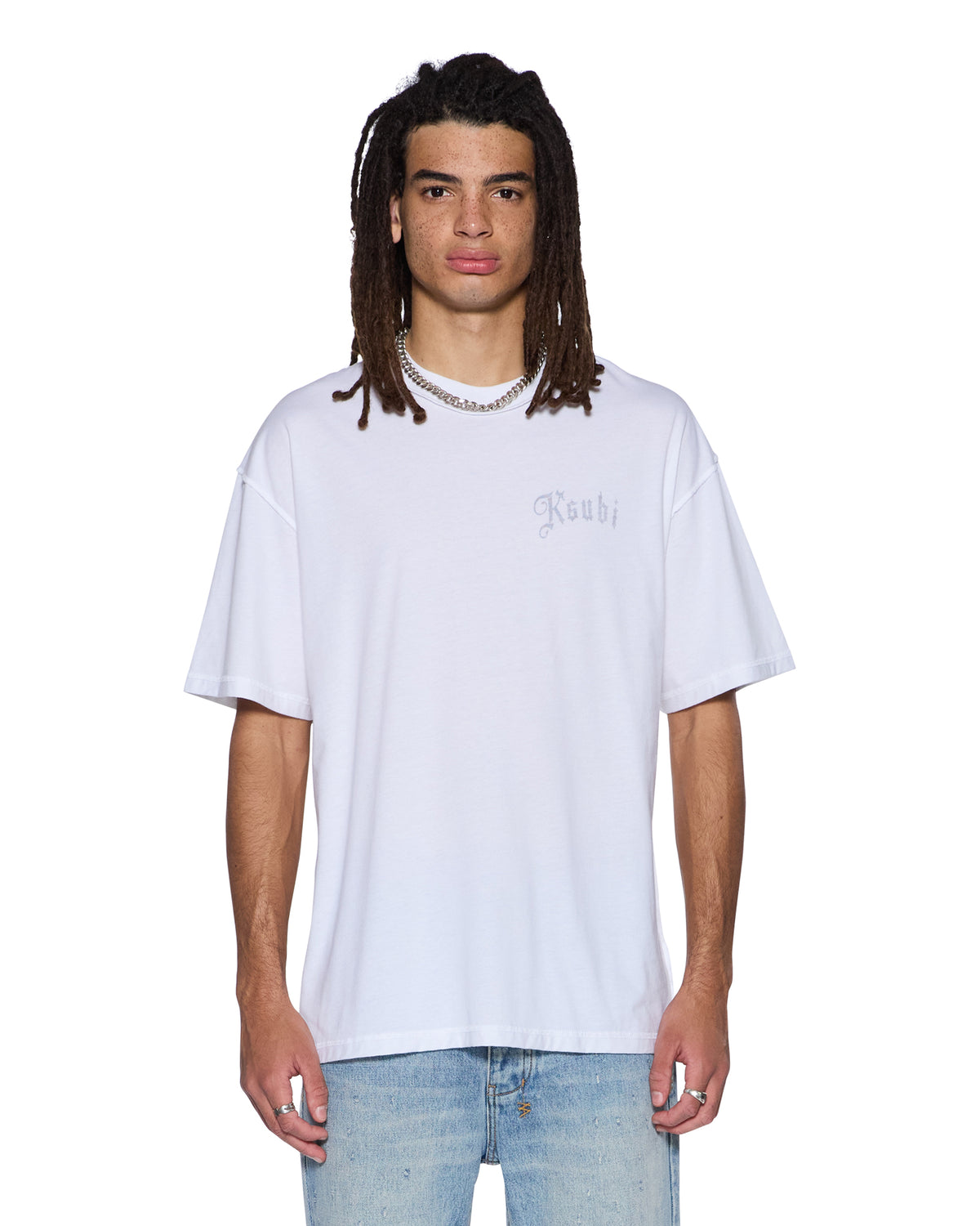 TRUCKSTOP EKCESS SS TEE SLUB WHITE
