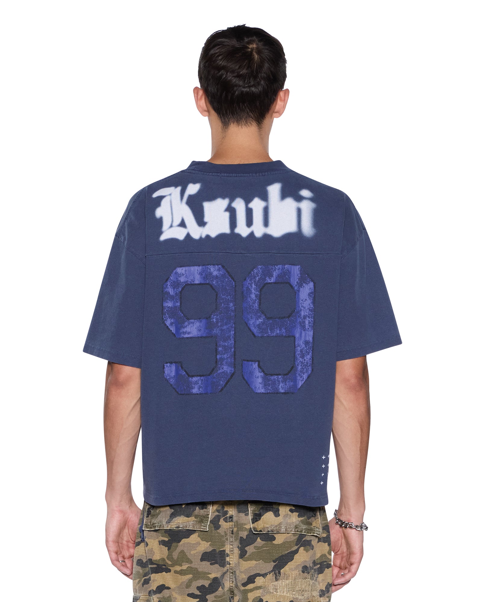 MENS  UTOPIA HALEN SS TEE NAVY BOXY TEES