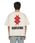 ZOOM HALEN SS TEE ECRU