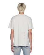 MENS DEATH SNAKE BIGGIE SS TEE ANTIQUE WHITE TEES