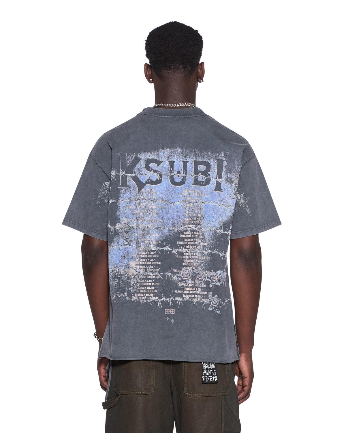 MENS DEATH SNAKE EKCESS SS TEE RHINO TEES