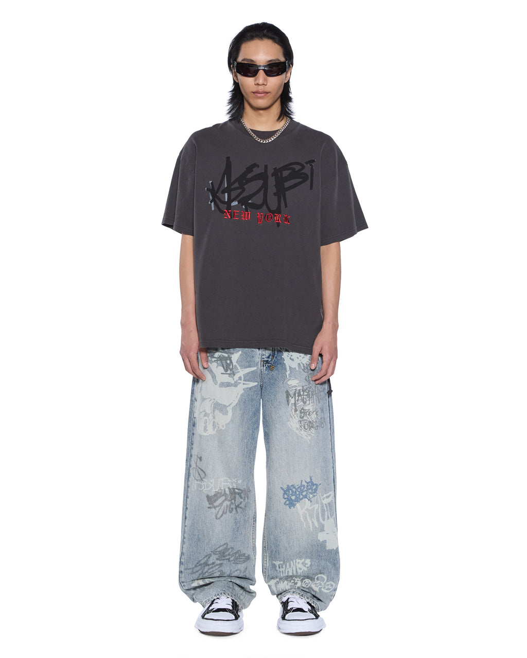 MENS GRAFF EKCESS SS TEE OLD BLACK TEES