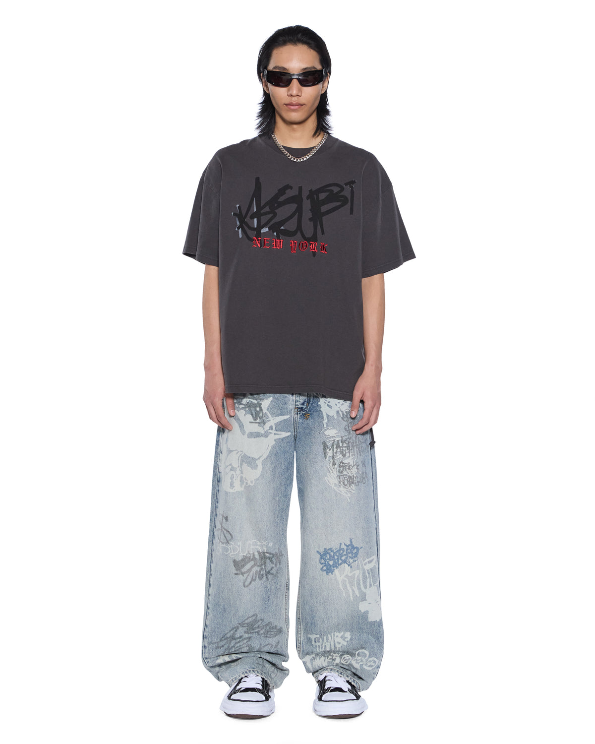 MENS GRAFF EKCESS SS TEE OLD BLACK TEES