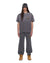 MENS  KREST EKCESS SS TEE CHARCOAL OVERSIZED TEES