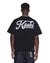 MENS  OUTFIELD EKCESS SS TEE BLACK OVERSIZED TEES