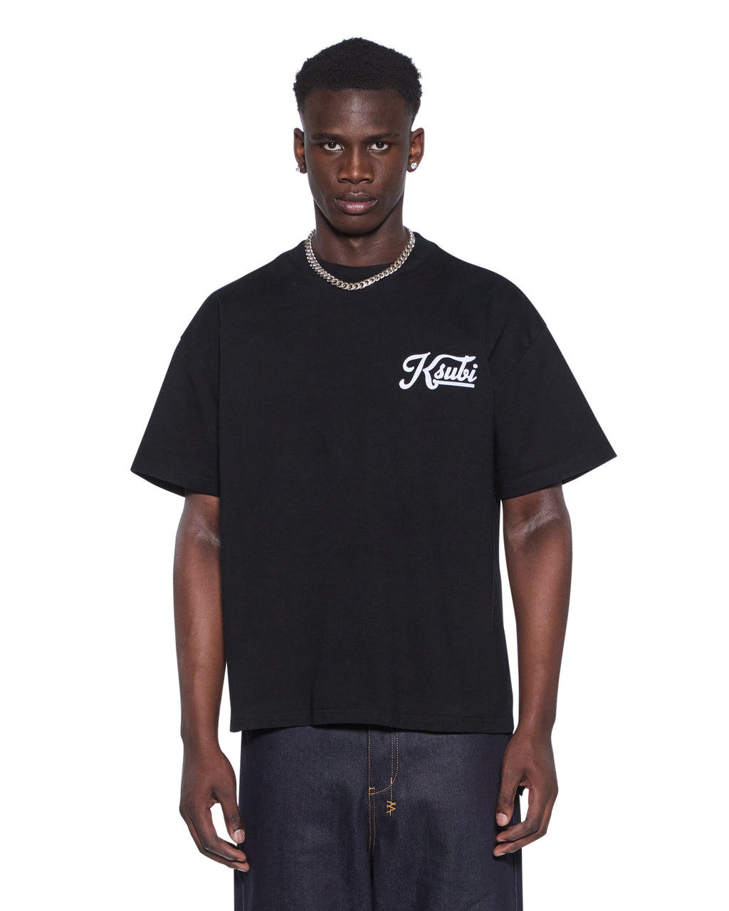 MENS OUTFIELD EKCESS SS TEE BLACK TEES