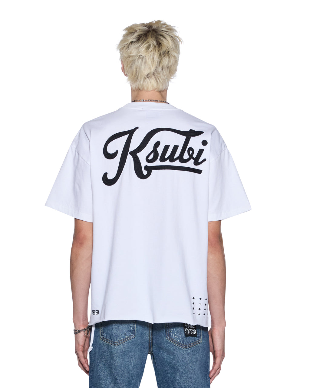 MENS OUTFIELD EKCESS SS TEE WHITE TEES