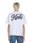 MENS  OUTFIELD EKCESS SS TEE WHITE OVERSIZED TEES