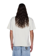 Mens Prestige Biggie Ss Tee Antique White Oversized Tees - White