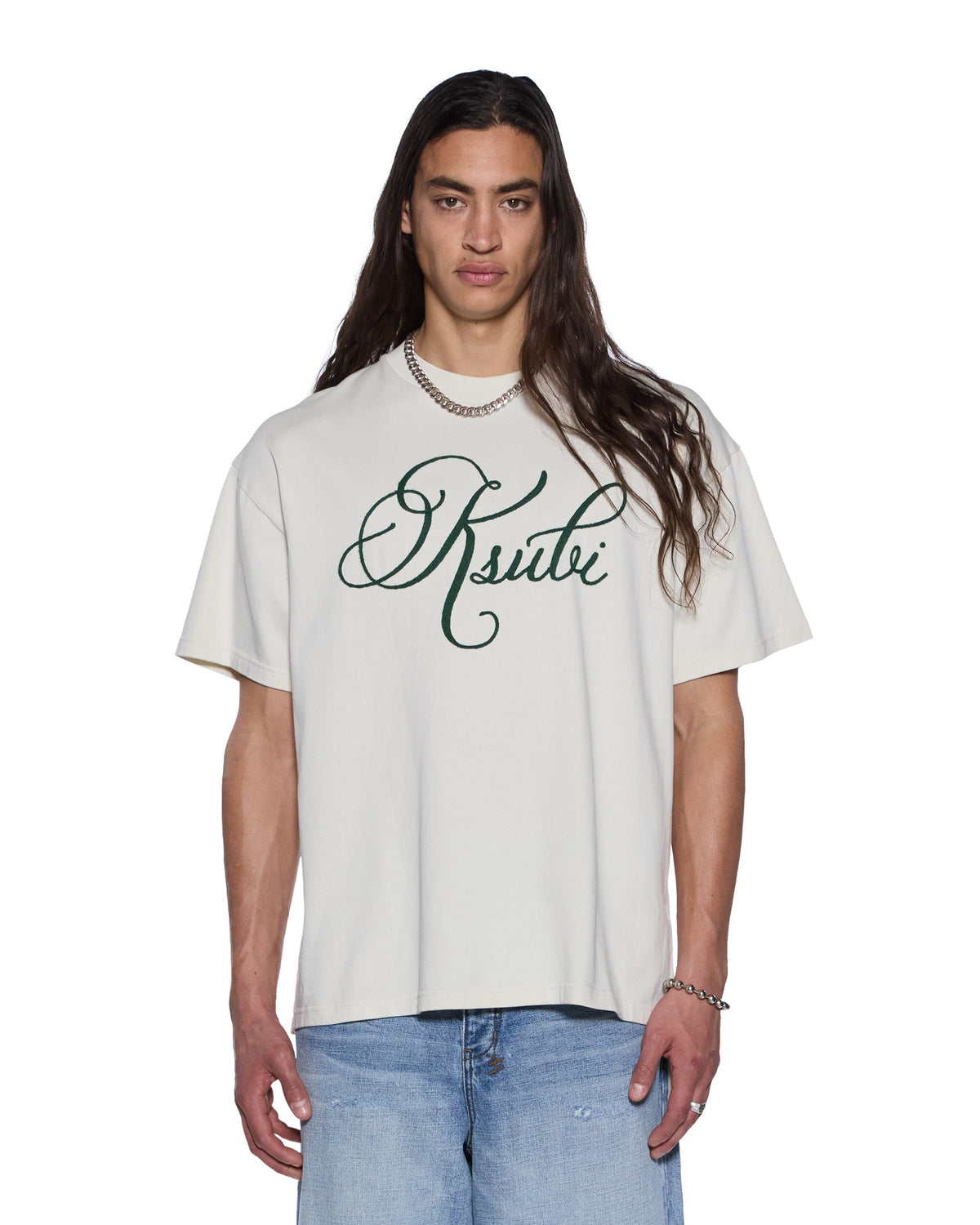 PRESTIGE BIGGIE SS TEE ANTIQUE WHITE