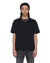 MENS  SID LINEN SS TEE JET BLACK SLIM TEES