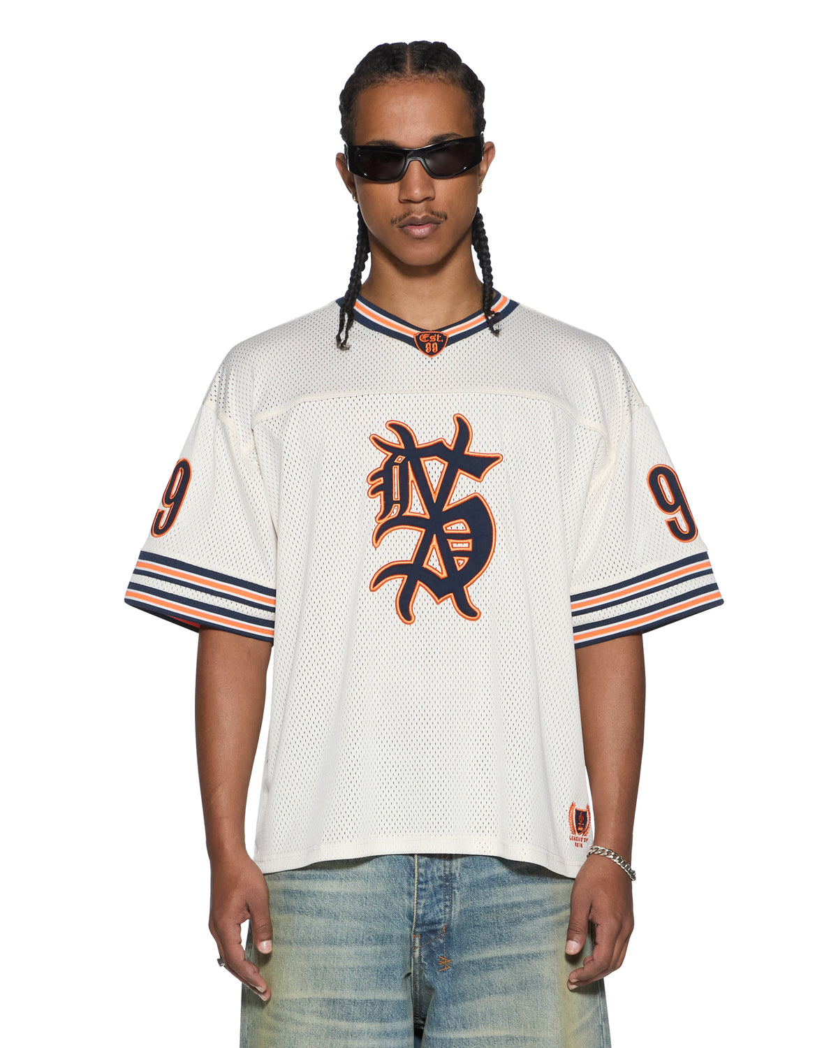 BOLTER MESH SS DUKE JERSEY ECRU
