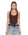 MUSE TANK CHOCOLATE