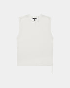 Mens Networth Tank White Relaxed Tees - White