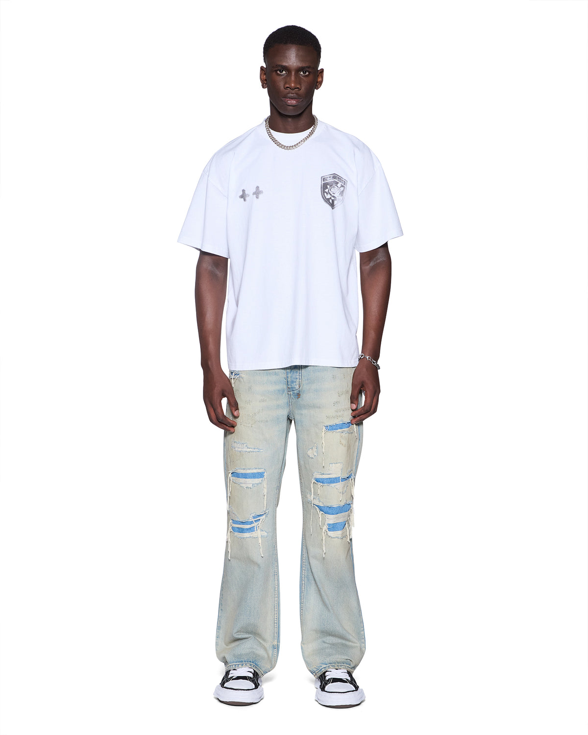 MENS CHERUB HALEN SS TEE WHITE TEES