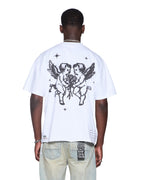 MENS CHERUB HALEN SS TEE WHITE TEES