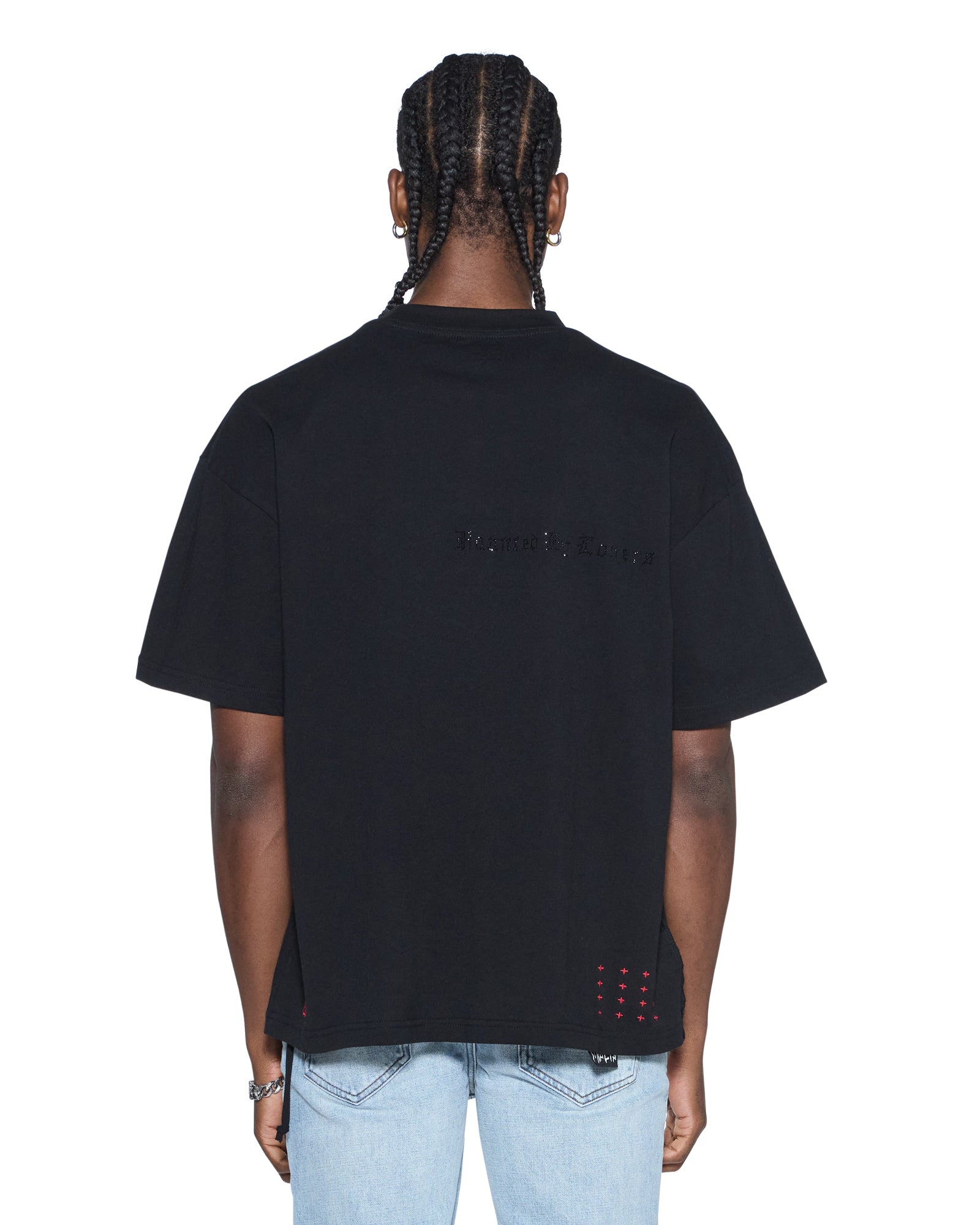 Mens Hbl Ekcess Ss Tee Peached Black Tees | Ksubi ++