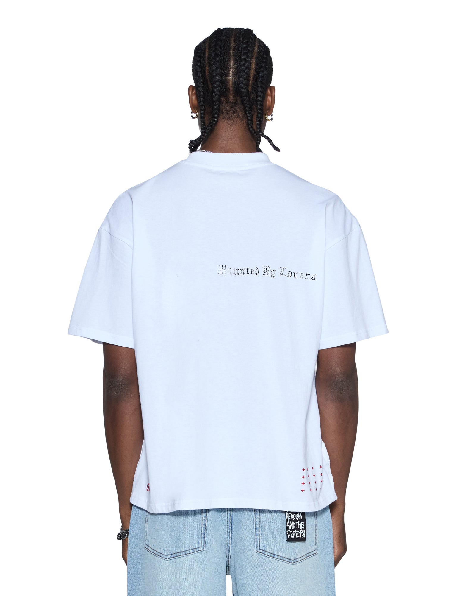 Mens Hbl Ekcess Ss Tee Peached White Tees | Ksubi ++