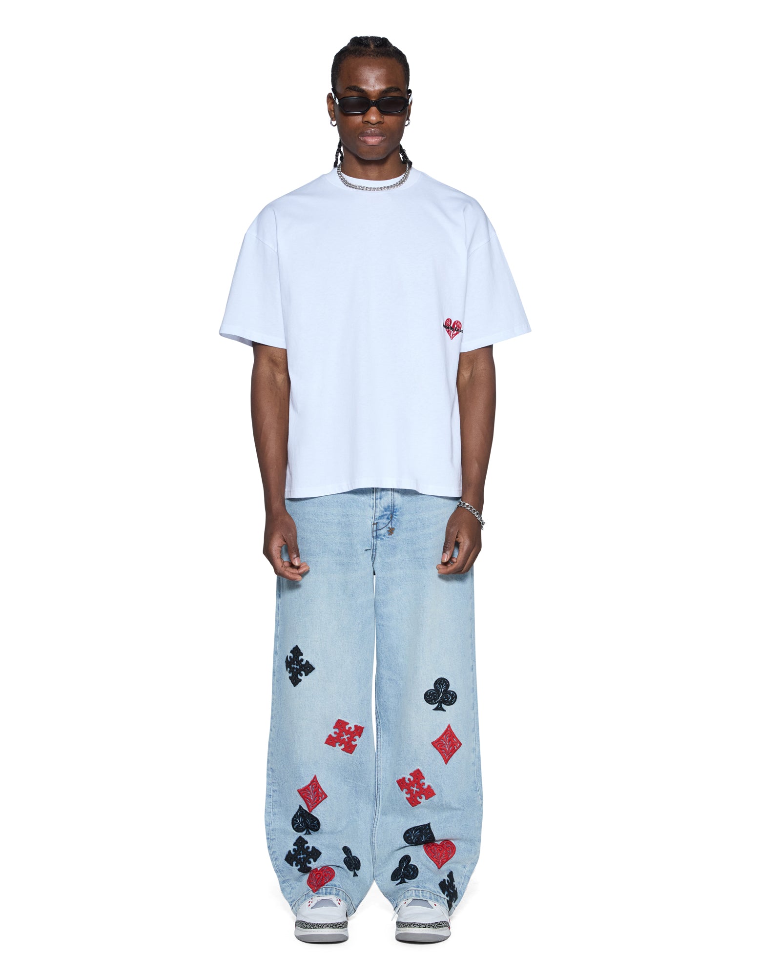Mens Hbl Ekcess Ss Tee Peached White Tees | Ksubi ++