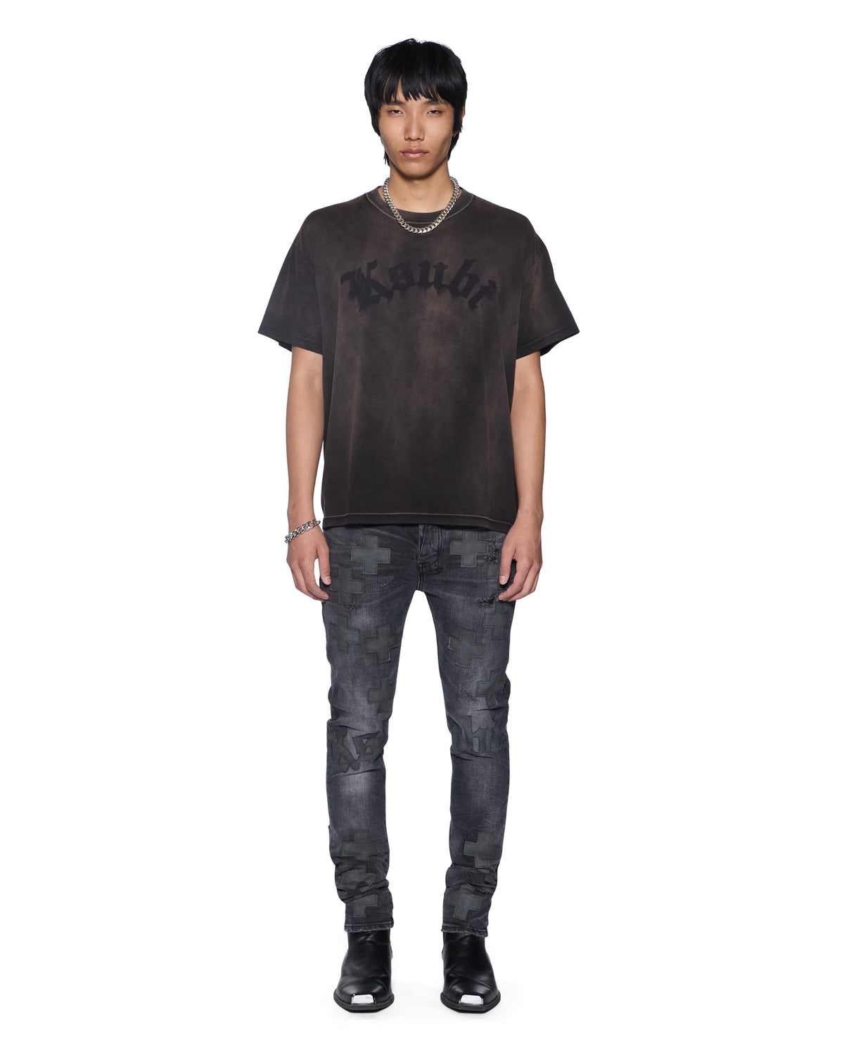 MENS VAN WINKLE BLAKK METAL IDOLS DENIM JEANS